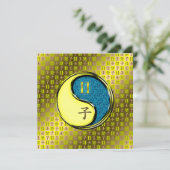 Gemini & Water Rat Karte (Stehend Vorderseite)