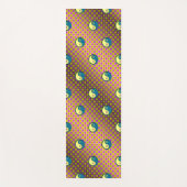 Gemini & Water Runder Yogamatte (Vorderseite)