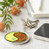 Gemini & Wood Dog Schlüsselanhänger (Seite)