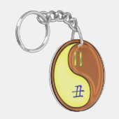 Gemini & Wood Ox Schlüsselanhänger (Vorderseite links)