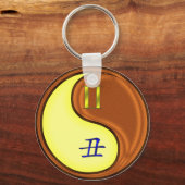 Gemini & Wood Ox Schlüsselanhänger (Vorderseite)