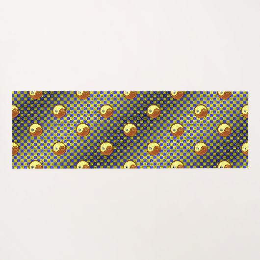 Gemini & Wood Ox Yogamatte (Rückseite (Horizontal))