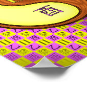 Gemini & Wood Rooster Poster (Ecke)