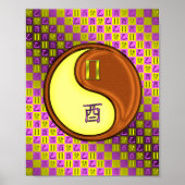 Gemini & Wood Rooster Poster (Vorne)