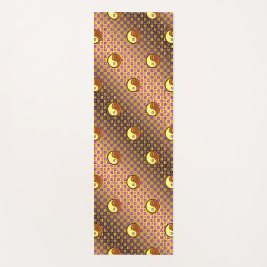 Gemini & Wood Rooster Yogamatte (Vorderseite)