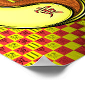 Gemini & Wood Tiger Poster (Ecke)