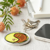 Gemini & Wood Tiger Schlüsselanhänger (Seite)