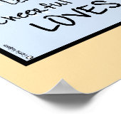 Gemini Worcloudposter Poster (Ecke)