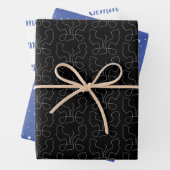 ⭐ Gemini Wrapping Paper | SET 3 Geschenkpapier Set (Beispiel)