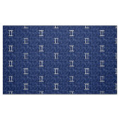 Gemini-Zeichen auf Blue Digital Camouflage Stoff (Fat Quarter (45,7 x 55,9 cm))