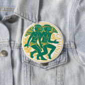 Gemini-Zeichen des Zodiaks auf Button (Beispiel)