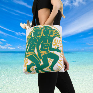 Gemini-Zeichen des Zodiaks auf Tasche