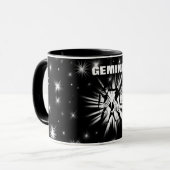Gemini-Zeichen Tasse (Vorderseite Links)