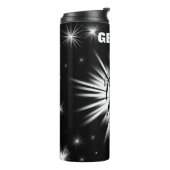 Gemini-Zeichen Thermosbecher (Nach links gedreht)