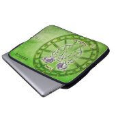 Gemini Zodiac Astrologie Design Laptopschutzhülle (Vorne Knopf)