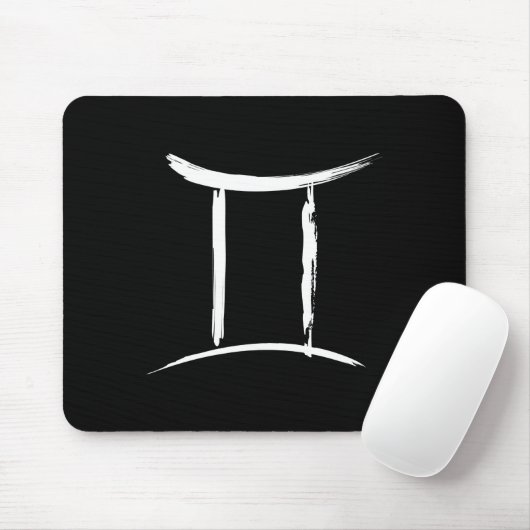 GEMINI Zodiac Astrologie Zeichen Mai Juni Geburtst Mousepad (Mit Mouse)