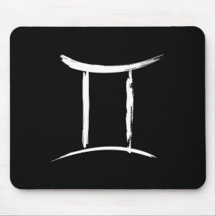 GEMINI Zodiac Astrologie Zeichen Mai Juni Geburtst Mousepad
