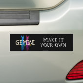 Gemini zodiac autoaufkleber (Auf Auto)