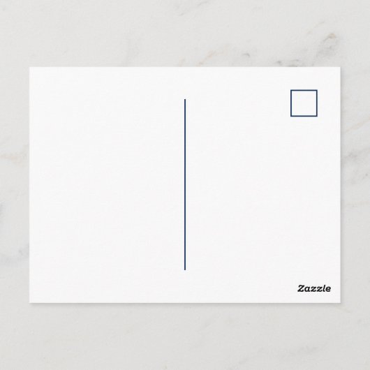 Gemini Zodiac Constellation Blue Galaxy Celestial Postkarte (Rückseite)