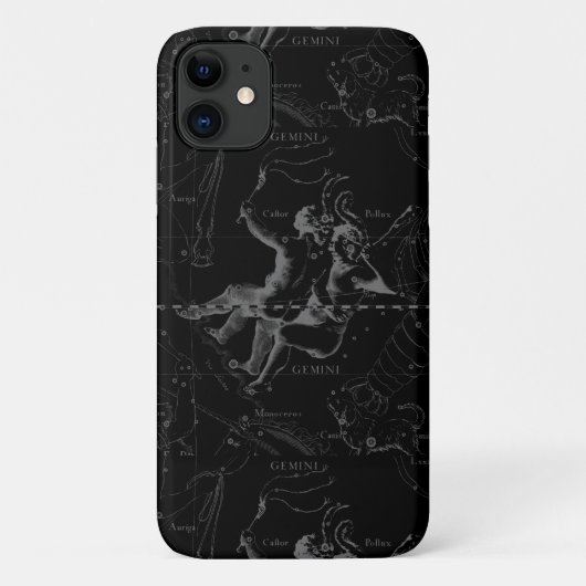 Gemini Zodiac Constellation Hevelius 1690 Case-Mate iPhone Hülle (Rückseite)