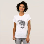 Gemini Zodiac Design T-Shirt (Vorne ganz)