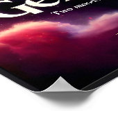 Gemini Zodiac Doves in Harmonie Poster (Ecke)