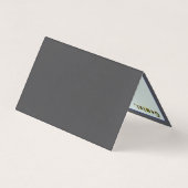 Gemini Zodiac Faltkarte (Rückseite)