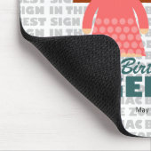 Gemini Zodiac für Kinder Mousepad (Ecke)