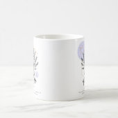 Gemini zodiac Geburtsmonat Geburtstag Blume Kaffeetasse (Mittel)
