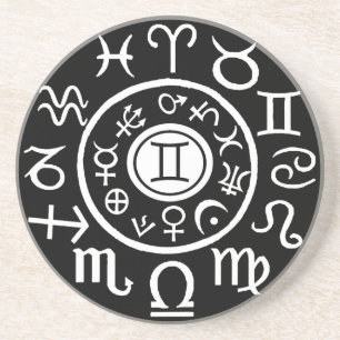 Gemini Zodiac Getränkeuntersetzer