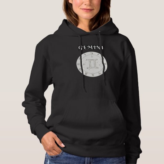 gemini zodiac hoodie (Vorderseite)