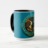 Gemini Zodiac individuell anpassbar Tasse (Vorderseite Links)