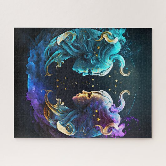 Gemini Zodiac Jigsaw Puzzle (Horizontal)