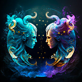 Gemini Zodiac Jigsaw Puzzle