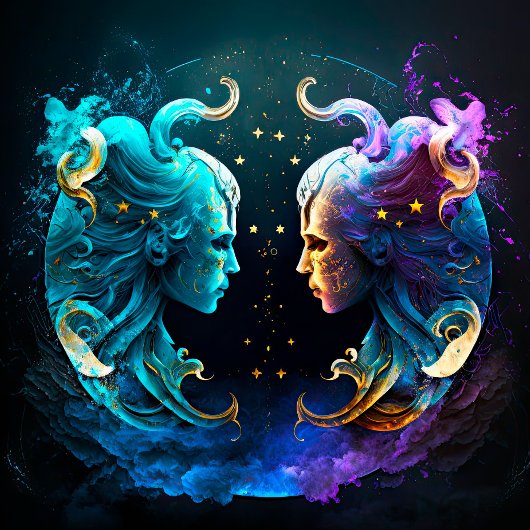 Gemini Zodiac Jigsaw Puzzle