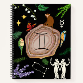 Gemini Zodiac Journal Notizblock