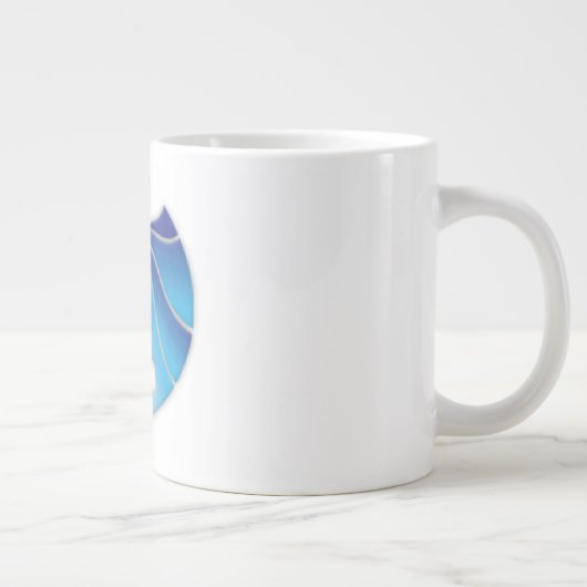 Gemini Zodiac Jumbo-Tasse (Rechts)