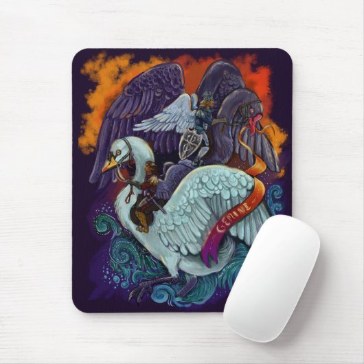 Gemini Zodiac Mousepad (Mit Mouse)