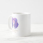 Gemini Zodiac Mug – Funny Gemini Gift – Pastel Kaffeetasse (Vorderseite Links)