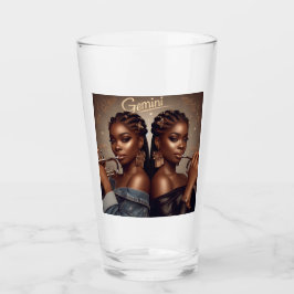 Gemini Zodiac Musician Trumpet Glas