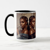 Gemini Zodiac Musician Trumpet Tasse (Links)