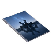 Gemini Zodiac Notebook - Kosmische Twins Notizblock (Rechte Seite)