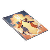 Gemini Zodiac-Notebook - Playful Twin Energy Notizblock (Rechte Seite)