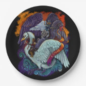 Gemini~zodiac Pappteller (Vorderseite)