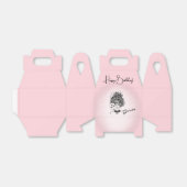 Gemini Zodiac Pink Happy Geburtsname Geschenkschachtel (Ungefaltet)