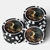 Gemini Zodiac Poker Chips - Astrologie Casino (Stapel)