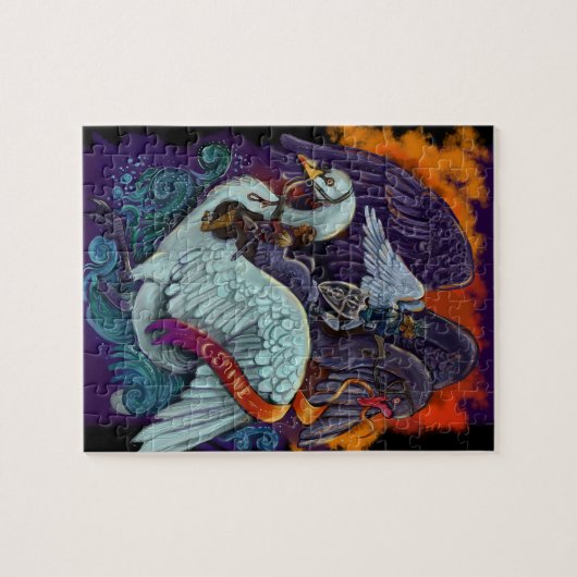 Gemini~zodiac-Puzzle Puzzle (Horizontal)