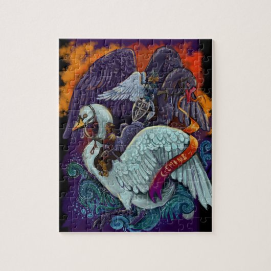 Gemini~zodiac-Puzzle Puzzle (Vertikal)