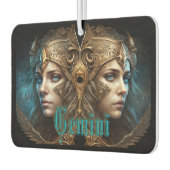Gemini Zodiac Sign Autolufterfrischer (Links)