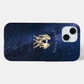 Gemini Zodiac Sign Case-Mate iPhone Hülle (Rückseite (Horizontal))